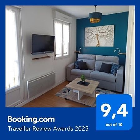 Studio Cosy, Meaux Centre, Disney-Paris, Proche Gare Et Activites Luaran gambar